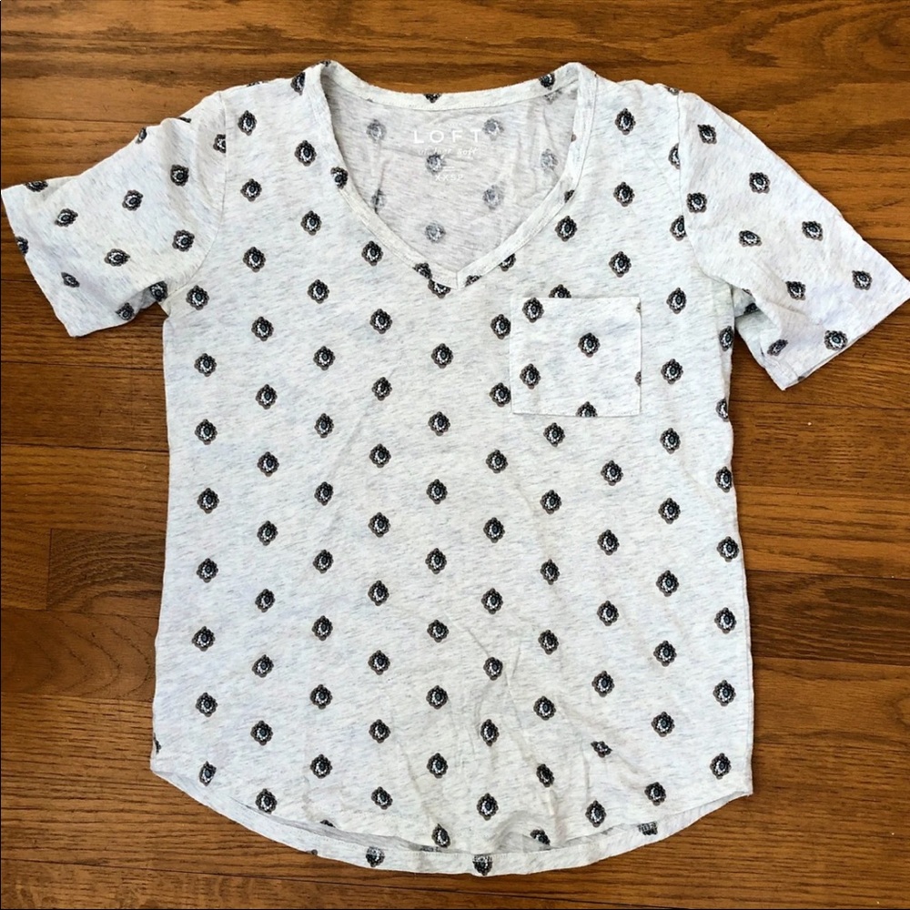 Loft XXS Petite Vintage Soft Tee